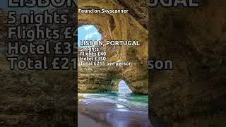 3 HOLIDAYS UNDER &pound;250! All flights from London✈️   #travel #cheaptraveler #budgettravel #europe