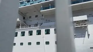 Cruise ship that hit SF pier not leaving until Sunday