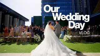 Our Wedding VLOG | First Look, BTS of the Entire Day, Feeling Nervous