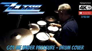 ZZ TOP - Got Me Under Pressure - Drum Cover!