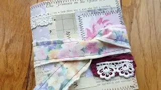 Country Cottage Inspired Junk Journals ~ Use Your Scraps!