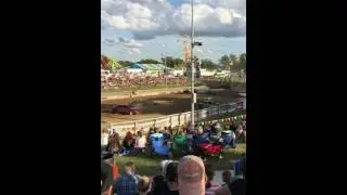 Stock class restart and finish off road derby Oakland county fair 2016