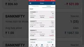 Live Market trading | 10th Feb banknifty trading