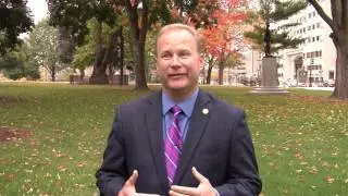Sen. MacGregor wishes everyone a Happy Thanksgiving