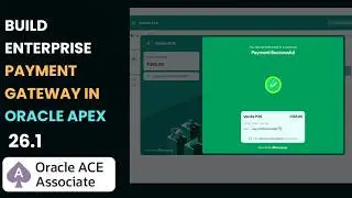 Oracle APEX 26.1 Payment Gateway Integration | Razorpay + REST API + Enterprise POS