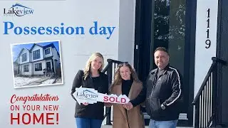 Possession Day | Detached Home | South West Calgary| #lakeviewhomes #happyclients #customizedhome
