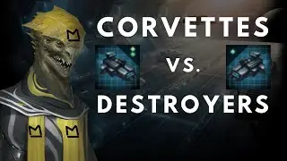 Stellaris Corvettes vs Destroyers - Which is best?