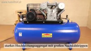 Industrie Kompressor Hauslhof KO1400-500 zum Druckluft erzeugen