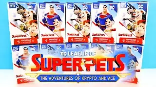 DC ЛИГА СУПЕРПИТОМЦЫ СВИТ БОКС 2022! СУПЕРГЕРОИ DC League of Super-Pets Sweet Box Surprise unboxing