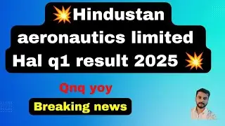 💥Hal q1 result 2025 out🔴 | 77%jump in profit🔥 |hal result analysis |stock market bharat |#Hal