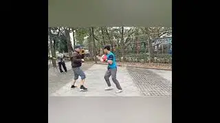 i mitts the warrior coach rico with thesame technique 10time URCC CHAMPION#urcc #fypyoutube #fyp