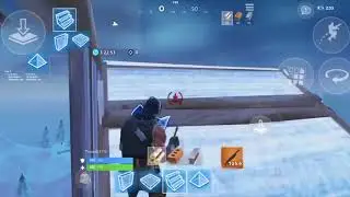 90&lsquo;s on iPhone 7 / Fortnite mobile fast- builder