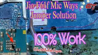 Jio F61f Mic Ways , Jumper Solution #mobilerepairingtips #mobilerepairing #youtube #gtechmobilegyan