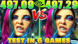 NVIDIA Driver {497.09 vs 497.29} | RTX 3060Ti - 1440p(2K) | ULTRA GRAPHICS