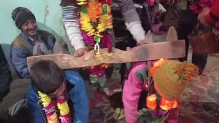 बन देवी और जीतू बगडवाल रोपाई करते हुए। गुरू उमेद पटवाल जी।# dilbarnegi