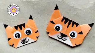 How To Make Origami Tiger🐯/ Easy/Tutorial/ @starkidsartcraft8261