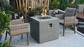 Modeno OFG302LG Ellington Fire Table