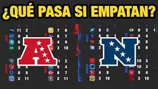 C&oacute;mo funcionan los criterios de DESEMPATE en la NFL | Playoffs NFL
