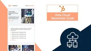 Data Cloud Newsletter Email Template | HubSpot Marketplace | TRooInbound