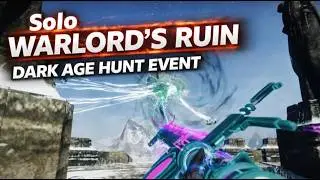 Dark Age Event on Titan - Solo Warlord's Ruin with Bows, Glaives, Swords [Destiny 2] #DarkAgeHunt
