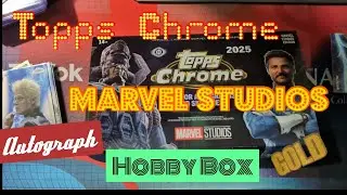2025 Topps Chrome Marvel Hobby Box - Can We Hit a Banger???? Very Fun Rip🔥🔥🔥🔥🔥