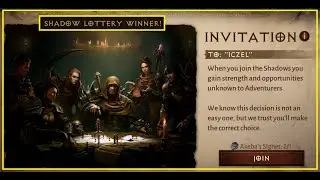 Diablo Immortal - Winning the Shadow Lottery - Shadow Mettle Quest Unlocked