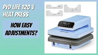 REVIEW (2025): PYD Life 120 V Heat Press. Features