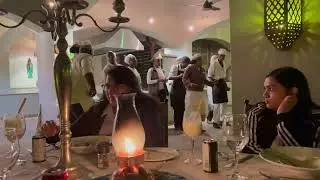 Dinner Welcome at the Chobe Game Lodge, Botswana