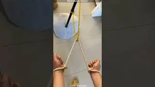 this rope trick can save your life 🙏 #shorts #life