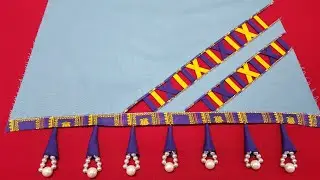New Stylish Daman Design 2021 || Cutting and Stitching || Beautiful Daman Design