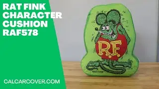 Rat Fink Ed Roth Home Pillow Cushion RAF578 at California Car Cover