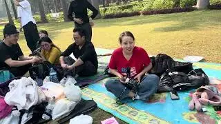 Going out to eat outside#Day trips for foodies from Delhi-NCR.#enjoying a meal in the fresh air.