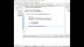 How to swap two numbers without using third variable