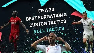 BEST FIFA 20 FORMATION AND CUSTOM TACTICS 4231, 4222, 433(4)