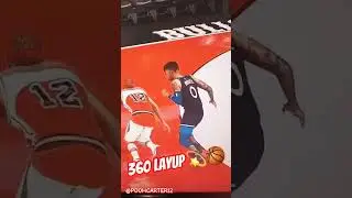 360 💫 #poohcarter #nba2k #360layup #subscribe #notificationgang