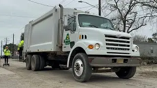 Decker Dispose-All: Sterling L7500 Heil DuraPack Rear Loader Garbage Truck!