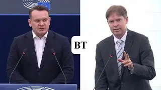 MEP Dominik Tarczyński criticises EU climate policy in heated speech