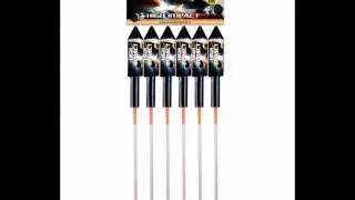 High Impact Rocket black cat fireworks