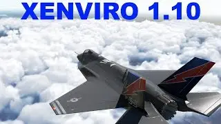 Обзор Xenviro 1.10 (HD облака) - X Plane 11