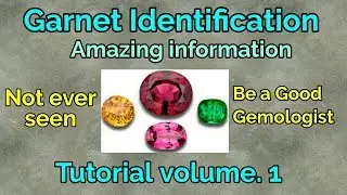 How to identify Garnet gemstone.