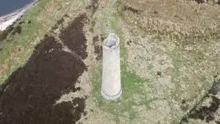 Sikehead chimney by drone