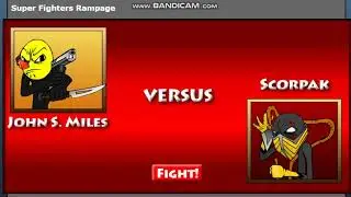 Super Fighters Rampage - John S. Miles Gameplay Playthrough