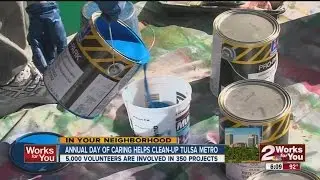 Day of Caring: volunteers