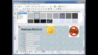 LibreOffice Base (10) Фильтр и фон