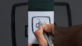 Easy Simple Drawing Anyone Can Try ✏️✨#shorts #art #drawing drawing #simpleart ✏️😊