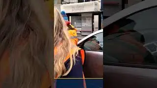 Angry Motorist Appears To Run Over Just Stop Oil Activist's Foot #youtubeshorts