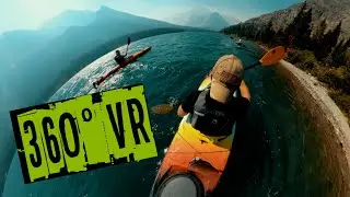 Kayaking Lake Josephine & Swift Current Lake // Glacier National Park 360&deg; VR