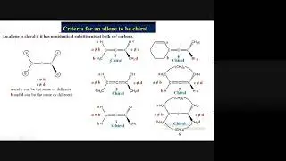 chiral alkenes |  organic chemistry |