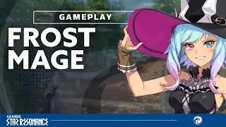 Blue Protocol Star Resonance Frost Mage Gameplay | AoE DPS Klasse
