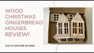 Desk & Mantle Christmas Decor — Briwooody 7-Piece Set